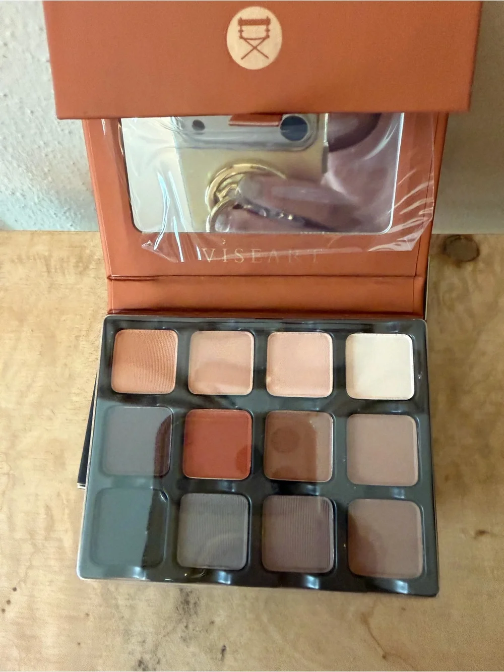 Viseart Petites Mattes Neutral Eyeshadow Palette, New